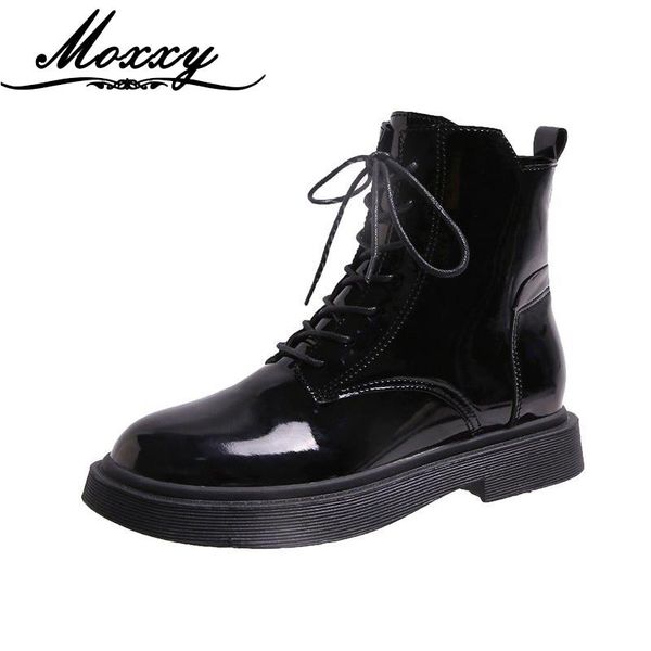 moxxy black ankle boots shoes woman 2020 plush winter boots gothic leather combat women lace up autumn motorcycle
moxxy black ankle boots shoes woman 2020 plush winter boots gothic leather combat women lace up autumn motorcycle