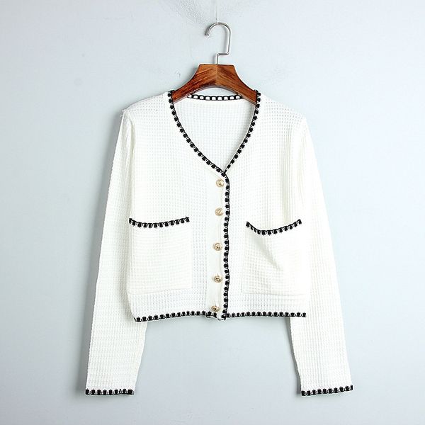new 2021 beginning of autumn doubled male bluffs cardigans for outerwear women's office lady short coats n90z, White;black
new 2021 beginning of autumn doubled male bluffs cardigans for outerwear women's office lady short coats n90z, White;black