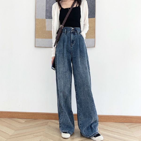 high waist jeans women vintage wide-leg long mom trousers tall 165-180 cm denim pants female boyfriends jeans plus size 3xl 2020 1017, Blue
high waist jeans women vintage wide-leg long mom trousers tall 165-180 cm denim pants female boyfriends jeans plus size 3xl 2020 1017, Blue