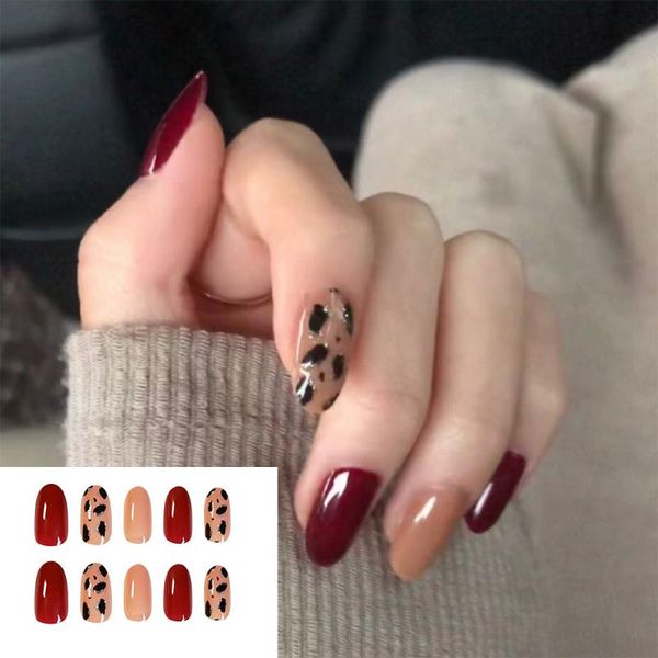 false nails 24 pcs full cover oval head wearable fake tips fashion artificial detachable mirror manicure tools, Red;gold
false nails 24 pcs full cover oval head wearable fake tips fashion artificial detachable mirror manicure tools, Red;gold