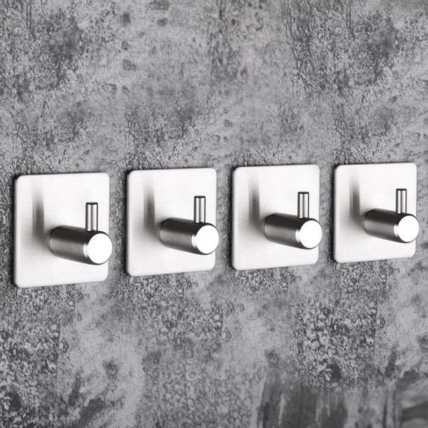 hooks & rails 3m sticker adhesive stainless steel wall door clothes coat hat hanger kitchen bathroom rustproof towel
hooks & rails 3m sticker adhesive stainless steel wall door clothes coat hat hanger kitchen bathroom rustproof towel