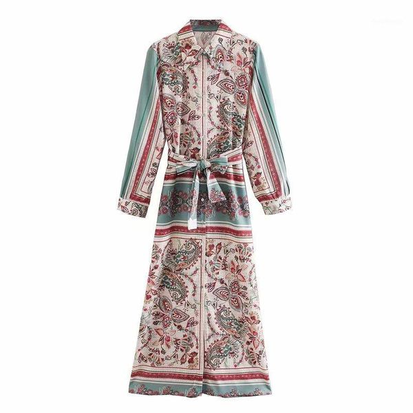 women vintage position cashew floral print sashes shirtdress ladies long sleeve business vestidos chic side split dresses ds33791, Black;gray
women vintage position cashew floral print sashes shirtdress ladies long sleeve business vestidos chic side split dresses ds33791, Black;gray