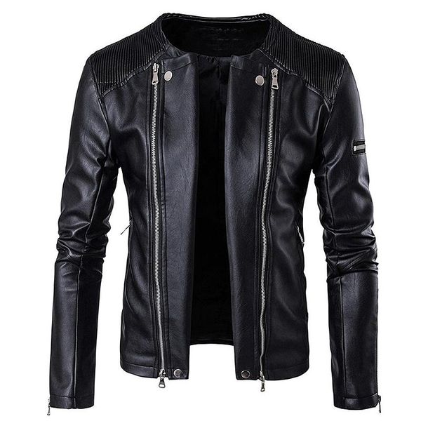 new punk style biker jacket men fashion multi zipper motorcycle leather jacket coat casual black short pu men
new punk style biker jacket men fashion multi zipper motorcycle leather jacket coat casual black short pu men
