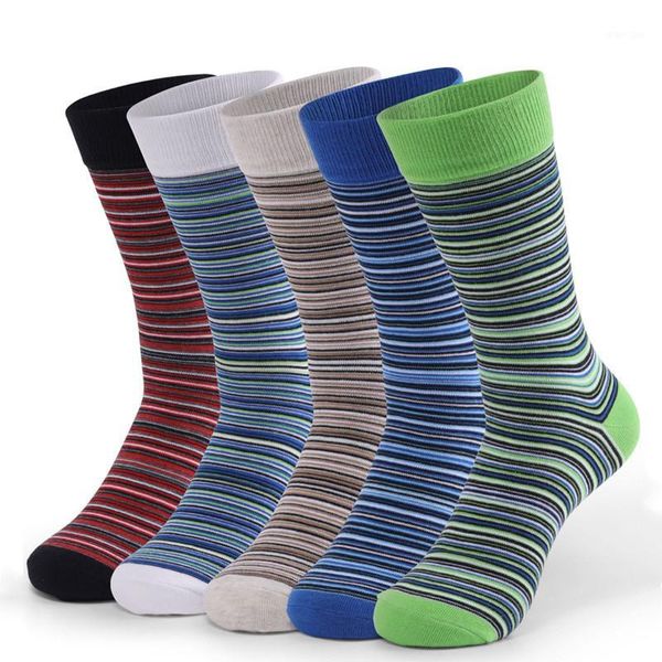 5pair/lot striped men's socks large size combed cotton breathable fashion novelty funny male socks long1, Black
5pair/lot striped men's socks large size combed cotton breathable fashion novelty funny male socks long1, Black