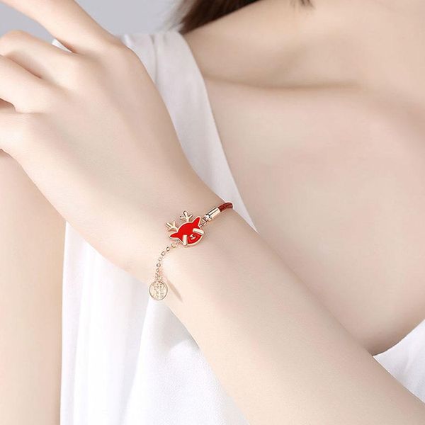 1pc christmas couple bracelet elk red rope wristband student bracelet hand rope wristband for festival male christmas female bbyldp
1pc christmas couple bracelet elk red rope wristband student bracelet hand rope wristband for festival male christmas female bbyldp