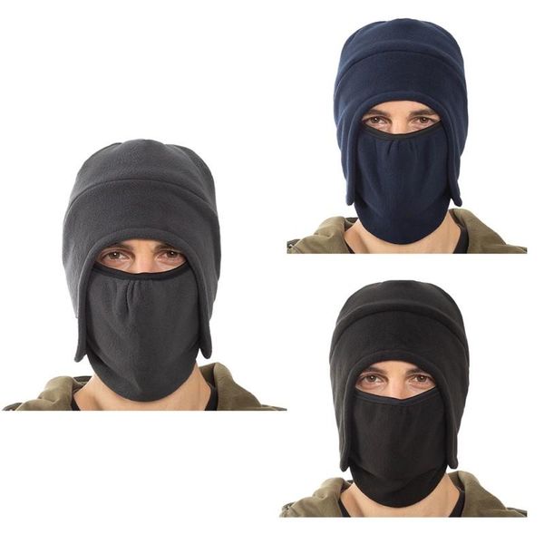 bomber hat women men thick fluffy thermal windproof face mask ear protection cap outdoor winter apparel accessories, Black
bomber hat women men thick fluffy thermal windproof face mask ear protection cap outdoor winter apparel accessories, Black