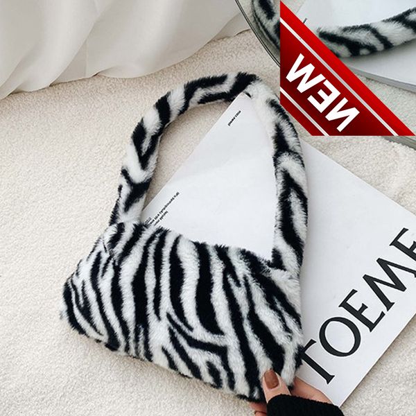 winter vintage zebra pattern shoulder underarm female plush autumn handbag soft warm fur tote purse for lady bag sac a main
winter vintage zebra pattern shoulder underarm female plush autumn handbag soft warm fur tote purse for lady bag sac a main