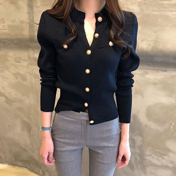 korean women cardigan jacket autumn vintage single-breasted black cardigans coats long sleeve poncho tight knitted sweater 1, White
korean women cardigan jacket autumn vintage single-breasted black cardigans coats long sleeve poncho tight knitted sweater 1, White