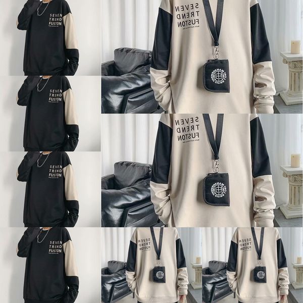 autumn long sleeve sweater 2020 warm pullover pullovernew men's pullover round neck bottoming shirt loose ins sports cool warm iv3bi iv, Black
autumn long sleeve sweater 2020 warm pullover pullovernew men's pullover round neck bottoming shirt loose ins sports cool warm iv3bi iv, Black