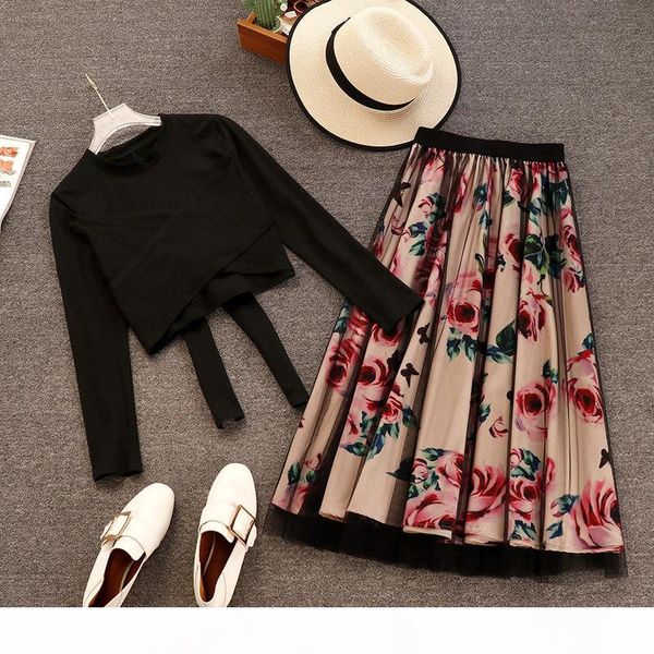 new 2019 elegant pink 2 piece set women sweet cross bowknot irregular crop t shirt + mesh floral tulle long skirts suits, White
new 2019 elegant pink 2 piece set women sweet cross bowknot irregular crop t shirt + mesh floral tulle long skirts suits, White