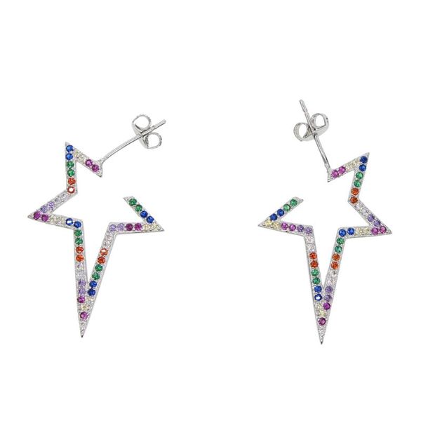 stud gold silver color rainbow cz cubic zirconia 2021 christmas star earring gorgeous trendy women classic jewelry, Golden;silver
stud gold silver color rainbow cz cubic zirconia 2021 christmas star earring gorgeous trendy women classic jewelry, Golden;silver