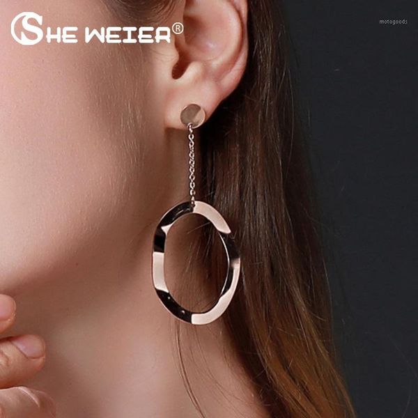 dangle & chandelier she weier stainless steel drop earrings wholesale fashion brincos big geometric for women hanging charm accessories1, Silver
dangle & chandelier she weier stainless steel drop earrings wholesale fashion brincos big geometric for women hanging charm accessories1, Silver