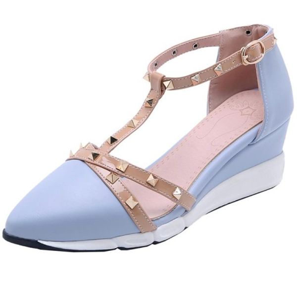 fanyuan sandals new high heels shoes woman pointed toe buckle ladies shoes rivet wedges women two piece pumps women, Black
fanyuan sandals new high heels shoes woman pointed toe buckle ladies shoes rivet wedges women two piece pumps women, Black