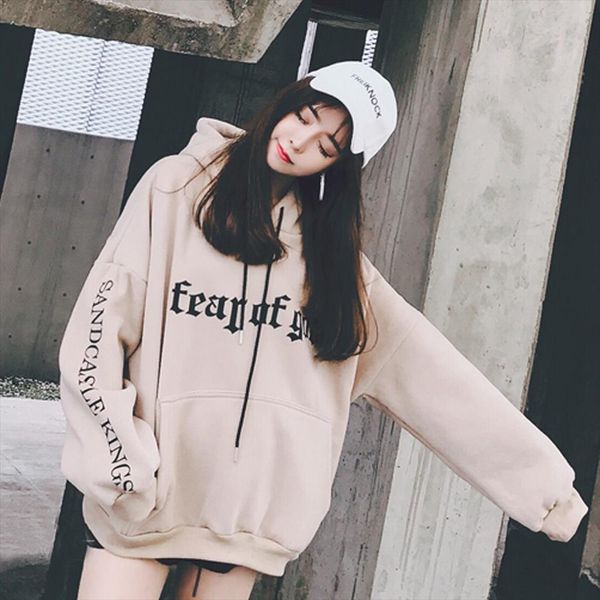 завышение балахон harajuku женщины повседневная длинные рукава письмо printed свободные фуфайки пуловера корейски сыпучие черный толстовка, Black
завышение балахон harajuku женщины повседневная длинные рукава письмо printed свободные фуфайки пуловера корейски сыпучие черный толстовка, Black
