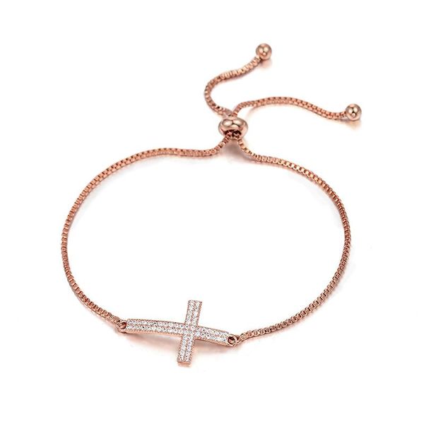 link, chain weimanjingdian brand arrival cubic zirconia crystal cz cross slide adjustable bracelets for women, Black
link, chain weimanjingdian brand arrival cubic zirconia crystal cz cross slide adjustable bracelets for women, Black