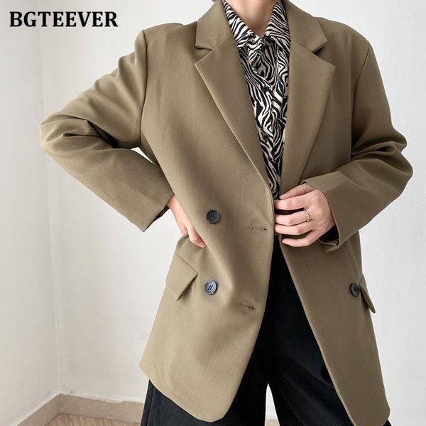 bgteever elegant loose double-breasted blazer jackets women office wear full sleeve solid female jacket outwear 20201, White;black
bgteever elegant loose double-breasted blazer jackets women office wear full sleeve solid female jacket outwear 20201, White;black