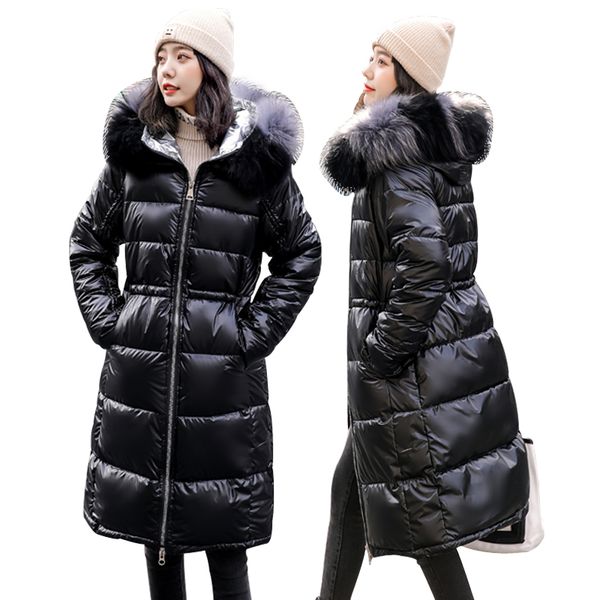 winter women parkas new fashion hooded fur collar thick winter parka women jacket waterproof warm -30 degrees winter jacket 201029, Black
winter women parkas new fashion hooded fur collar thick winter parka women jacket waterproof warm -30 degrees winter jacket 201029, Black