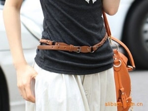 sutsi korean style new single three korean mv01x single three wax rope woven thin belt women's belt new, Black;brown
sutsi korean style new single three korean mv01x single three wax rope woven thin belt women's belt new, Black;brown