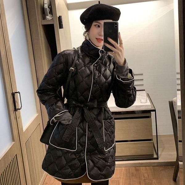 2021 new korean version of the east gate black waist light down jacket women's long small autumn coat
2021 new korean version of the east gate black waist light down jacket women's long small autumn coat