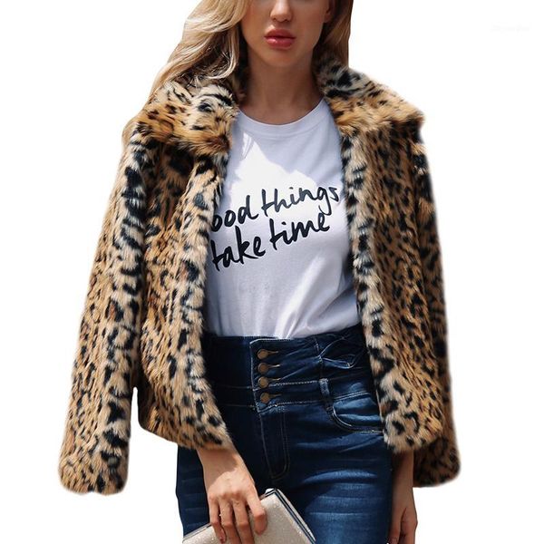 new fashion womenleopard print faux fur coat open front thick warm cardigan women winter jacket outerwear overcoat coffee costs1, Black;brown
new fashion womenleopard print faux fur coat open front thick warm cardigan women winter jacket outerwear overcoat coffee costs1, Black;brown