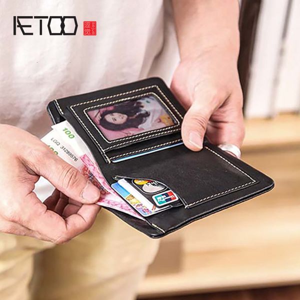 hbp aetoo leather wallet, male new trend short handmade money clip, men's head cowhide small wallet, Red;black
hbp aetoo leather wallet, male new trend short handmade money clip, men's head cowhide small wallet, Red;black