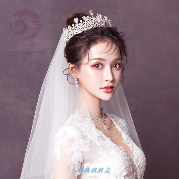 crown and hair ornament, headdress, wedding dress, three piece jewelry set, female 18-year-old bridal ceremony net red, Silver
crown and hair ornament, headdress, wedding dress, three piece jewelry set, female 18-year-old bridal ceremony net red, Silver