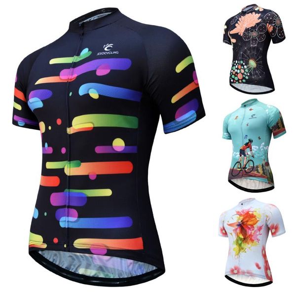 cycling jersey 2020 women breathable short sleeve mtb bike jersey quick-dry full length zipper breathable cycling clothing wear, Black;red
cycling jersey 2020 women breathable short sleeve mtb bike jersey quick-dry full length zipper breathable cycling clothing wear, Black;red