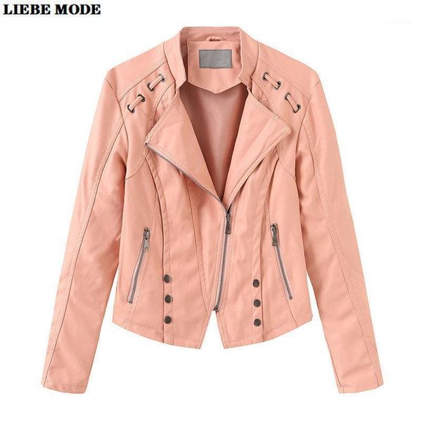 womens pink blue moto biker pu jacket for women slim short woman black red faux leather coat khaki yellow motorcycle outwear1
womens pink blue moto biker pu jacket for women slim short woman black red faux leather coat khaki yellow motorcycle outwear1