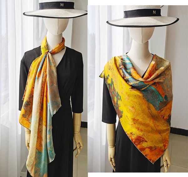women's 100% pure silk 12mm satin printed big square scarf wrap kerchief 108cm 42.5" wd019, Blue;gray
women's 100% pure silk 12mm satin printed big square scarf wrap kerchief 108cm 42.5" wd019, Blue;gray