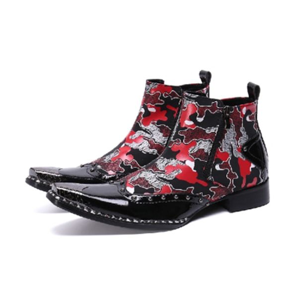 2020 classic wedding men ankle genuine toe the foot cowboy rivets men's studded boots shoes xgan, Black
2020 classic wedding men ankle genuine toe the foot cowboy rivets men's studded boots shoes xgan, Black