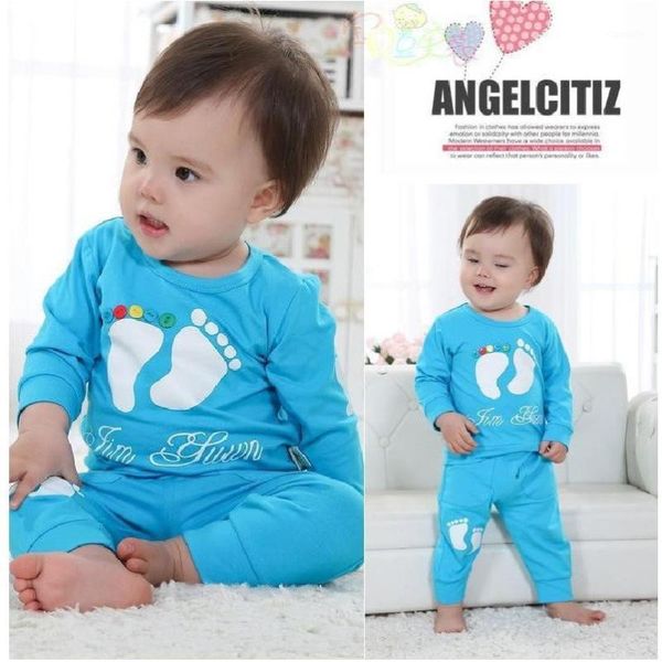 clothing sets foot baby boys clothes toddler t-shirts + pant suit born trouser 100% cotton jumpsuits1, White
clothing sets foot baby boys clothes toddler t-shirts + pant suit born trouser 100% cotton jumpsuits1, White