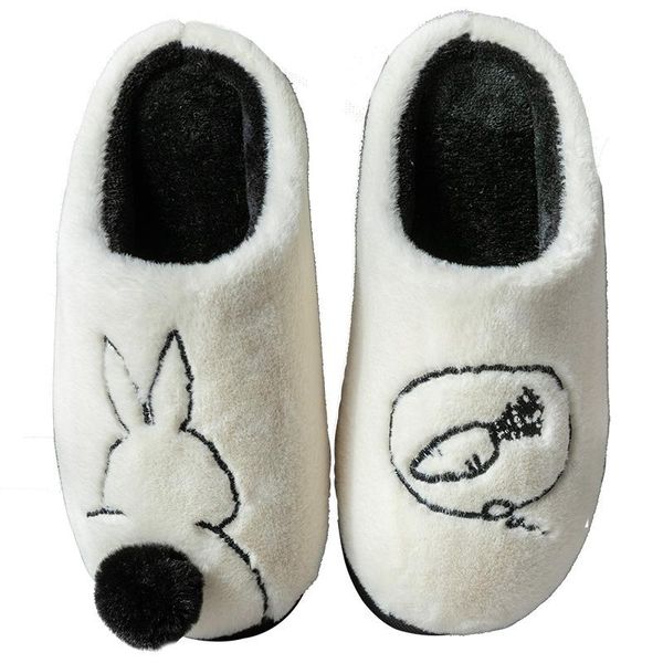 slippers women men winter home fashion non-slip soft warm cute indoor bedroom house couples floor shoes, Black
slippers women men winter home fashion non-slip soft warm cute indoor bedroom house couples floor shoes, Black