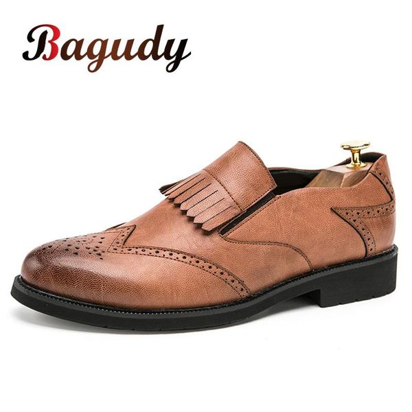 men dress flats shoes retro brogue leather oxfords formal shoes wedding party fashion man moccasins classic busines formal, Black
men dress flats shoes retro brogue leather oxfords formal shoes wedding party fashion man moccasins classic busines formal, Black