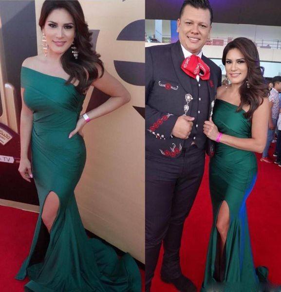 dark green 2021 mermaid prom dresses pleats strapless high side split evening gowns formal wear red carpet runway, Black;red
dark green 2021 mermaid prom dresses pleats strapless high side split evening gowns formal wear red carpet runway, Black;red