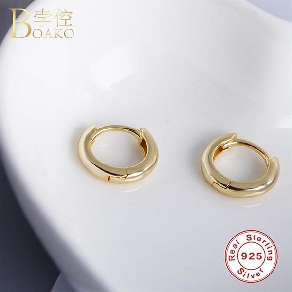 hoop & huggie real 925 silver earrings for women gold small girl round geometric earring punk female gift aretes k5, Golden;silver
hoop & huggie real 925 silver earrings for women gold small girl round geometric earring punk female gift aretes k5, Golden;silver