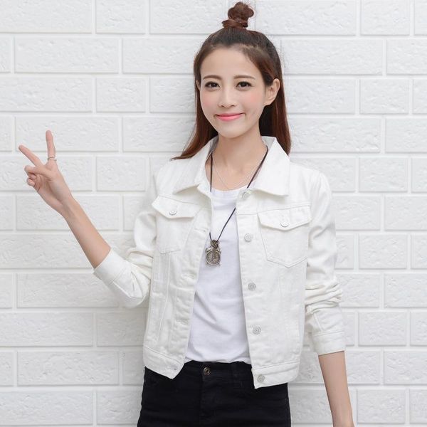 denim jacket white and black color women jacket girls long sleeve korean slim fit girls fashion1, Tan;black
denim jacket white and black color women jacket girls long sleeve korean slim fit girls fashion1, Tan;black