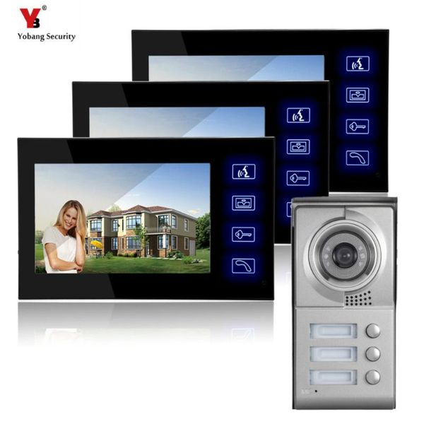 video door phones yobang security 7" apartment building phone conversational system villa entry intercom
video door phones yobang security 7" apartment building phone conversational system villa entry intercom