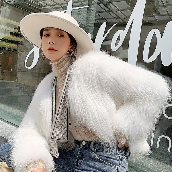 women 2020 winter fashion genuine raccoon fur coats ladies solid color o-neck outwears ladies short slim warm overcoats v1441, Black
women 2020 winter fashion genuine raccoon fur coats ladies solid color o-neck outwears ladies short slim warm overcoats v1441, Black