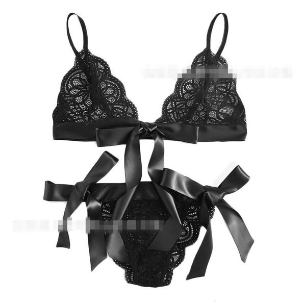 eyelash lace bra set elegant bow lingerie fashion hollow out panties deep v bralette lady silk briefs
eyelash lace bra set elegant bow lingerie fashion hollow out panties deep v bralette lady silk briefs