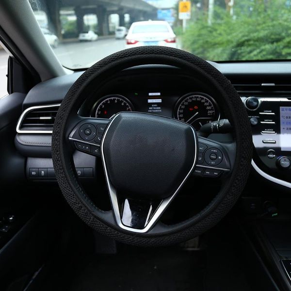 38cm multi-color car steering wheel cover braid skidproof breathable ice silk elastic sandwich fabric handmade car accessories
38cm multi-color car steering wheel cover braid skidproof breathable ice silk elastic sandwich fabric handmade car accessories