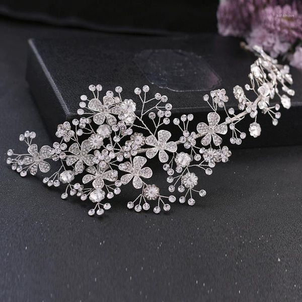 trixy h273 flower bridal headband crystal rhinestone wedding hair accessory tiaras and crown wedding head pieces flower headband1, Golden;silver 
trixy h273 flower bridal headband crystal rhinestone wedding hair accessory tiaras and crown wedding head pieces flower headband1, Golden;silver