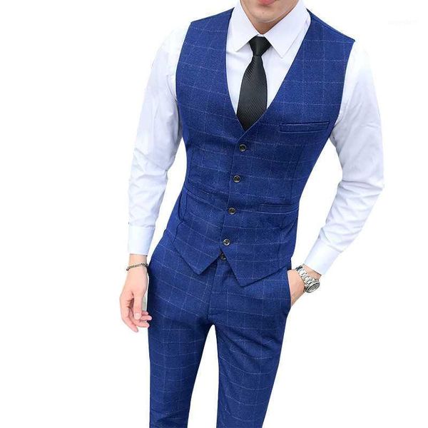 autumn blue mens suit vest and pants size s-5xl wedding party dress trousers + vest gray wine red black lattice pant waistcoat1, Black;white
autumn blue mens suit vest and pants size s-5xl wedding party dress trousers + vest gray wine red black lattice pant waistcoat1, Black;white