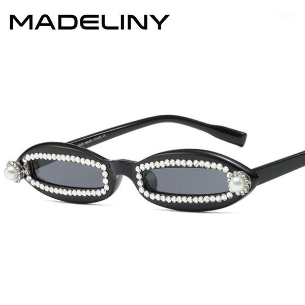 madeliny oval small frame sunglasses women vintage retro brand design sun glasses 2020 diamond pearl decoration eyewear ma5661, White;black
madeliny oval small frame sunglasses women vintage retro brand design sun glasses 2020 diamond pearl decoration eyewear ma5661, White;black