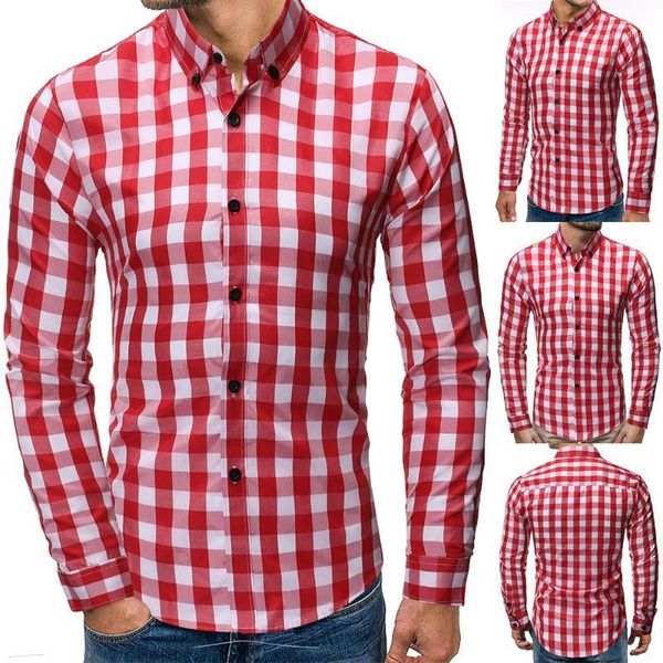 men plaid shirt camisas social 2021 autumn men's fashion plaid long-sleeved shirt male button down casual check1, White;black
men plaid shirt camisas social 2021 autumn men's fashion plaid long-sleeved shirt male button down casual check1, White;black
