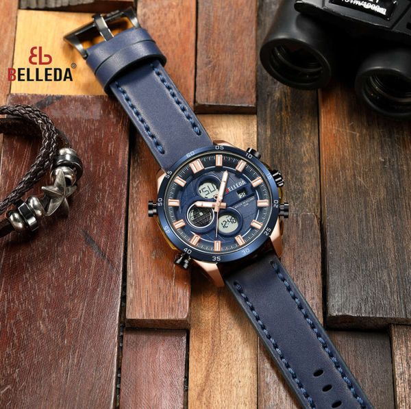 multifunctional boys' sports watch waterproof belleda luminous fashion double display watch, Slivery;brown
multifunctional boys' sports watch waterproof belleda luminous fashion double display watch, Slivery;brown