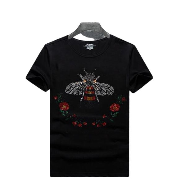 novelty rhinestone organic cotton men's t-shirts street wear cool designer made new arrived, White;black
novelty rhinestone organic cotton men's t-shirts street wear cool designer made new arrived, White;black