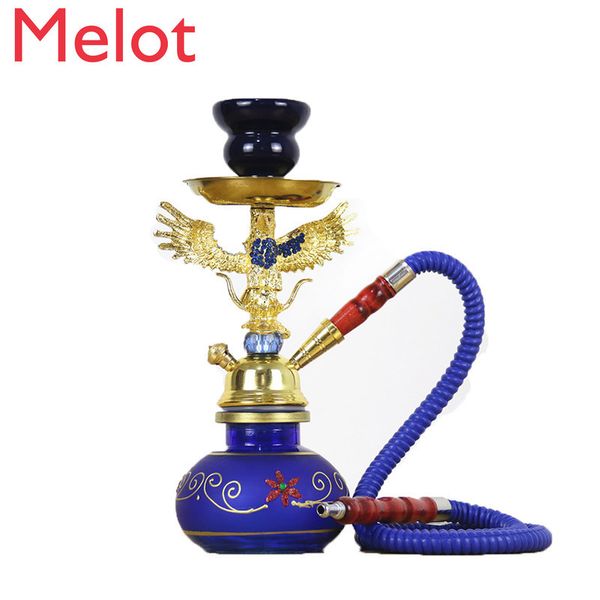 foreign trade bar full small hookah arab tobacco stem set eagle single and double tube household
foreign trade bar full small hookah arab tobacco stem set eagle single and double tube household