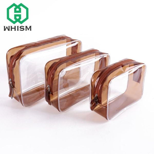 whism large capacity cute cosmetic bag travel bag pvc transparent storage for women plastic bags makeup organizer
whism large capacity cute cosmetic bag travel bag pvc transparent storage for women plastic bags makeup organizer