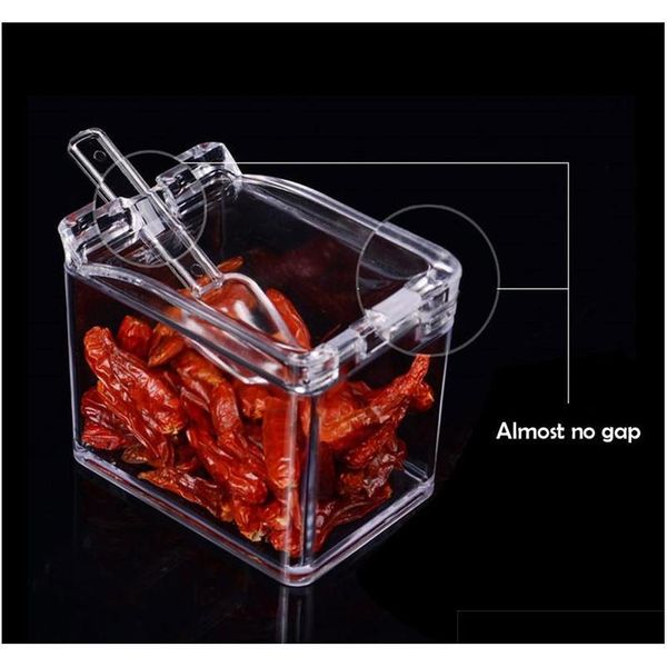 4pcs/set clear seasoning rack spice pots storage container connt jars cruet with cover and spoon kitchen jllhgl dayupshop
4pcs/set clear seasoning rack spice pots storage container connt jars cruet with cover and spoon kitchen jllhgl dayupshop