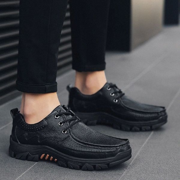 genuine leather shoes men comfortable outdoor lace up cowhide sneakers men breathable non-slip casual oxfords shoes bi szie 48 #y38a
genuine leather shoes men comfortable outdoor lace up cowhide sneakers men breathable non-slip casual oxfords shoes bi szie 48 #y38a